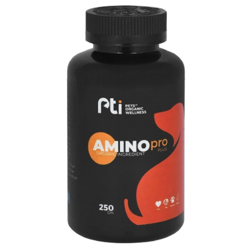 PTI AMINO Pro Plus 250ml – Organic Liquid Amino Supplement for Dogs