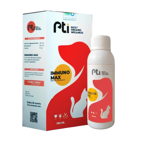 PTI Immuno Max 100ml for Cats and Dogs