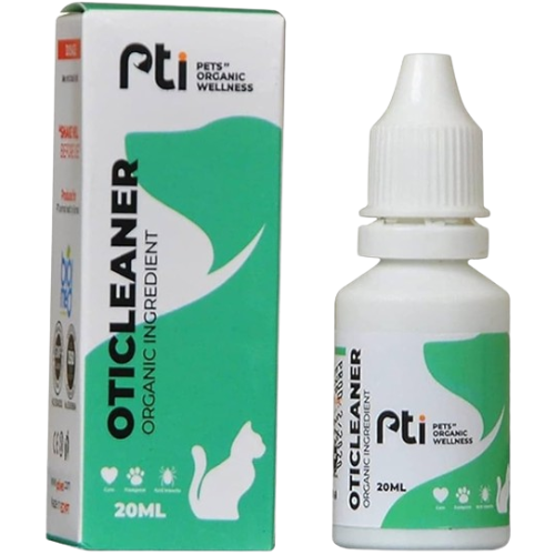 PTI Oticleaner 20ml – Organic Ear Cleaner for Cats & Dogs | Pet City Shop