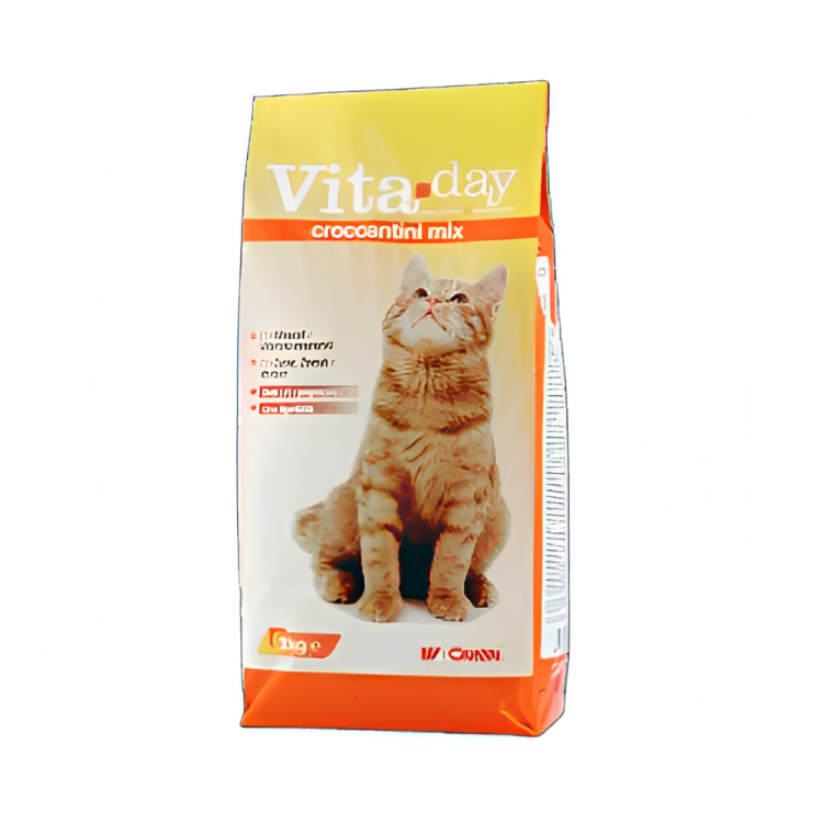 Vita Day Crocantini Mix - Balanced Nutrition for Cats at Pet City Shop
